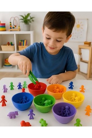 Zuzu Toys Eğitici Aile Aktarma Seti 44 Parça 4202