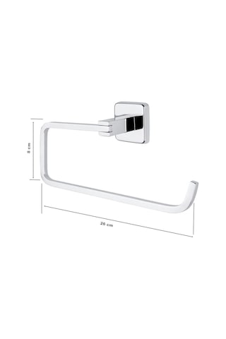 Tema Lüx Kare Plus Kağıt Havluluk Paslanmaz Ss 304 Krom Kaplama Banyo Mutfak Askısı Krom
