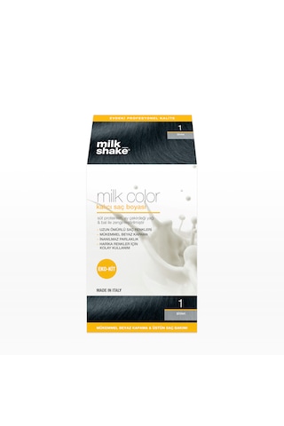 Milk Shake Milk Color Eko Kit Saç Boyası Siyah -1 Köpüksüz
