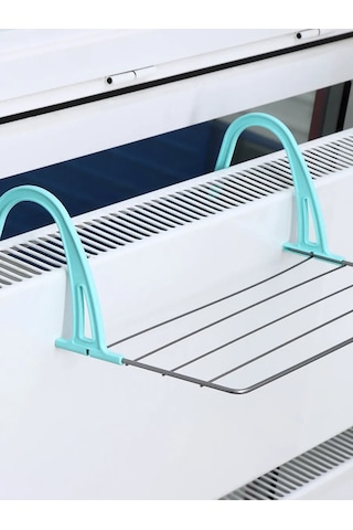 Nika Radyatörlü Çamaşır Kurutucu, 45x23,5x18 Cm 172708198 Gri