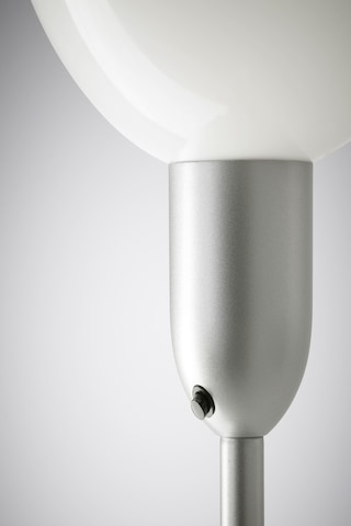 Ikea Şık Metal Lame Beyaz Dekoratif Yer Lambası Lambader Beyaz
