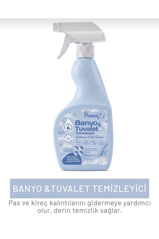 Homm Life Mavi Şişe Banyo Ve Tuvalet Temizleyici Sprey