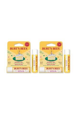 Tr S Bees Birthday Cake Dudak Kremi Blister Ambalaj - Birthday Cake Lip Balm 4.25gr 2 Paketi