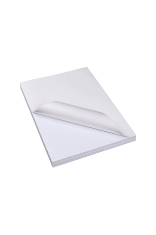 Inkjet Ve Laser Uyumlu Sticker Güçlü Yapışkanlı A4 Etiket Kağıdı Mat Yüzeyli 120gsm 20 Yaprak Diğer