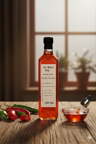 Acı Biber Yağı 250 Ml Aktar Diyarı Diğer