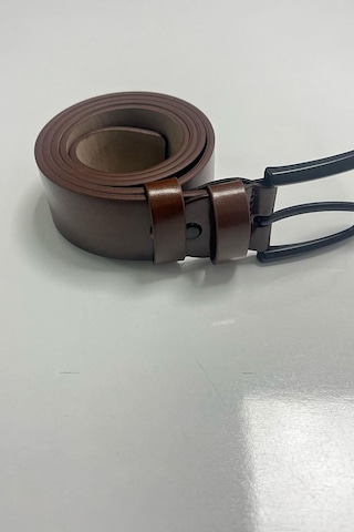 Madmext Madmext Erkek Suni Deri Düz Taba Kemer 6872-taba Taba
