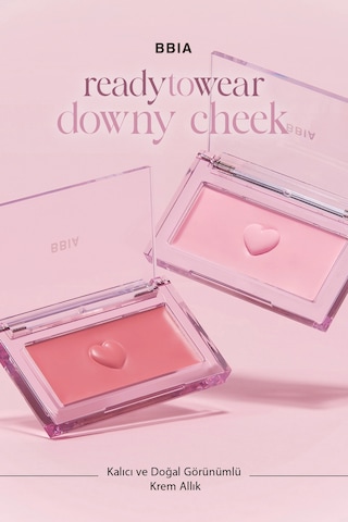 Kalıcı Ve Doğal Görünümlü Krem Allık Bbıa Ready To Wear Downy Cheek Diğer