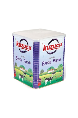 Kuzucu Tam Yağlı Taze Beyaz Peynir 5 KG