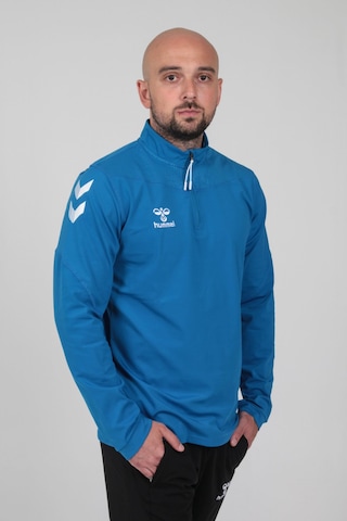 Hummel Oregon Antrenman Eşofman Üstü Saks Mavi