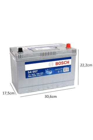 Bosch S4 057 12 V 95ah 720 Aen Akü