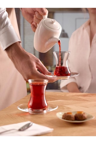 Incebellı Çay Bardağı 125 Cc 6&apos Lı Pencereli Kutu Aeropress