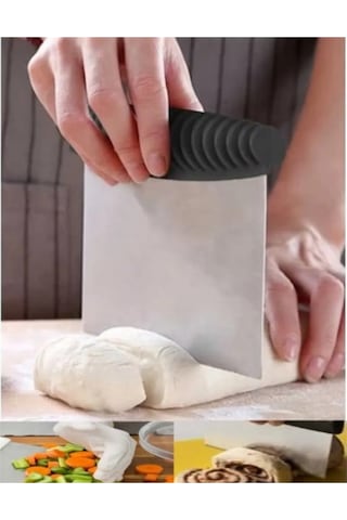 Hamur Kesme Aparatı Spatulası Belirtilmemiş Beyaz Diğer