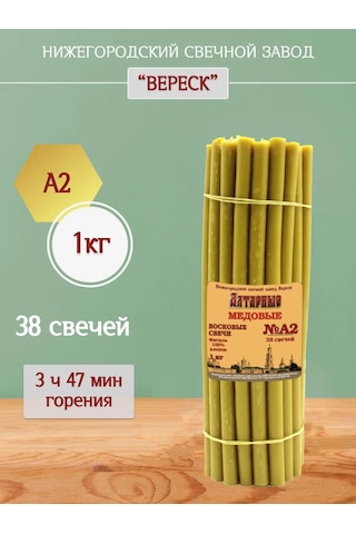 Nizegorodskie Sveci - Zavod Veresk Altar A2 Ballı Mumlar 176316636 Bal