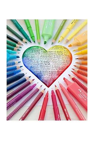 Faber-castell 18'li Pastel Boya Renkli Çizim Malzemesi Sanatçılar İçin