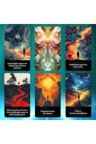 Yüksek Benliğinizden Mesajlar Tarot Kehanet Destesi / 90 Kart