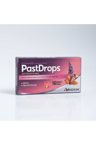 Apimedicine Pastdrops Adet Öncesi Ve Sırası Şekersiz Bitkisel Drops