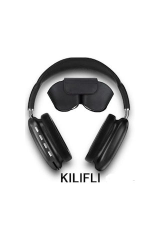 Maxron P9 Pro Bluetooth 5.3 Kulak Üstü Kulaklık Siyah