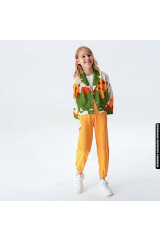 Xo Kids Kız Palmiye Pantolon 8-14 Yaş 54330 Kpnt09050 Hardal