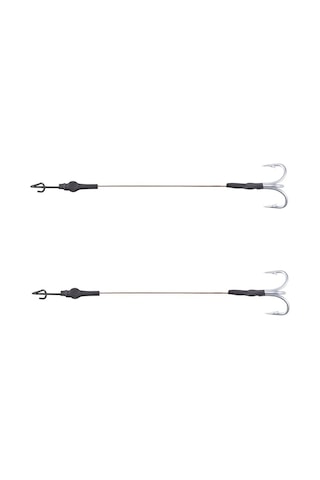 Balzer 13936 Silikon Yemler İçin Çelik Telli Rigs 7cm 2'li Paket 50-300gr Zokalar İçin