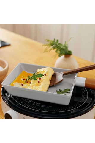 Neoflam Fika Alüminyum Döküm 15 Cm Gri Omlet Tavası Gri