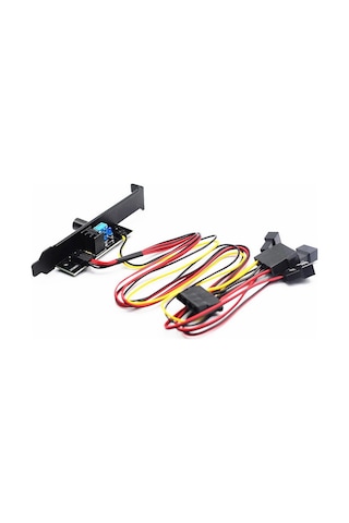 Masaüstü Bilgisayar Fan Hızı Denetleyicisi, Pcı Bit 3 Yollu Fan Denetleyicisi Kasa Fan Hızı Hub'ı