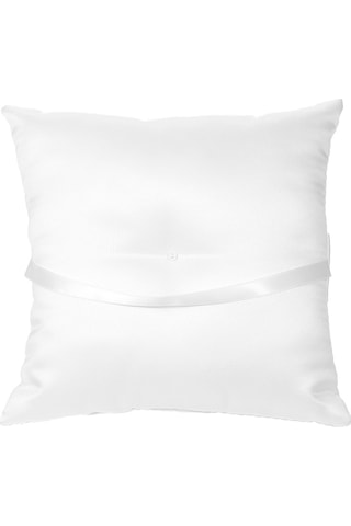 Jeehugo Düğün İhtiyaçları Seti: Mor Kurdeleli Papatya Sepeti + 20x20cm Yüzük Yastığı Saten + Sahte İnciler Diğer