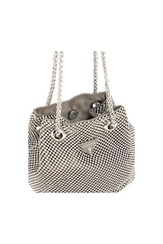 Guess Zalina Pouch Kadın Çanta Hwry9350750 Gümüş