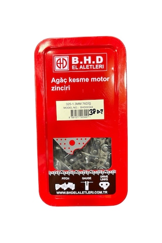 Bhd Ağaç Kesme Motor Zinciri / Köşeli 38 Diş