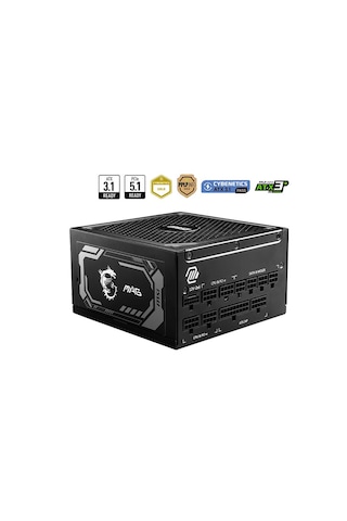 Msi PSU MAG A1000GL PCIE5 80+ Gold Full Modüler Güç Kaynağı