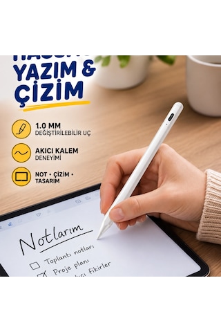 Eğim Sensörlü Dijital Kalem Yüksek Hassasiyetli 1,0 Mm Uç, Uzun Pil Ömrü Yeni Nesil