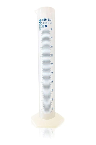 500ml Plastik Mezür Mavi Skala