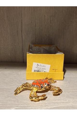 Swarovski Taşlı Yengeç Mücevherlik / Dekoratif Biblo
