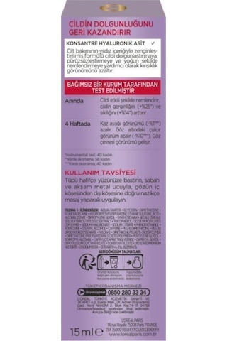 L'Oreal Paris Revitalift Filler Göz Bakım Kremi 15 ML