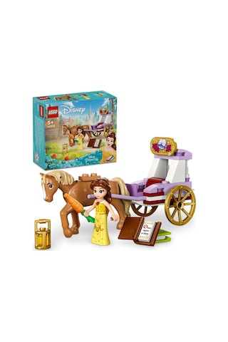 LEGO® Disney Princess Belle’in Hikaye Zamanı At Arabası 43233-5+ Yaratıcı Oyuncak Yapım Seti - 62 Parça