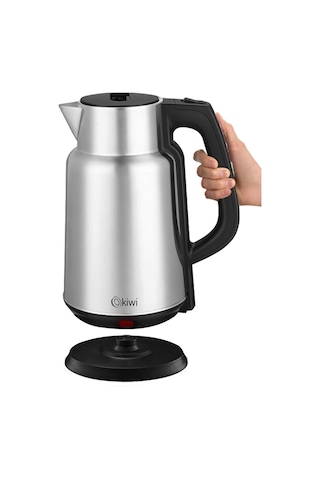 Kiwi KK-3334 2.2 L Paslanmaz Çelik 360° Kablosuz Gizli Rezistans Su Isıtıcı