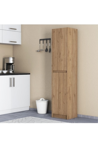 Umg Mobilya Patentli Astira Kulpsuz Boy Dolabı, Mutfak Dolabı, Ayakkabılık, Kiler/banyo Dolabı, Elbise Dolabı Meşe