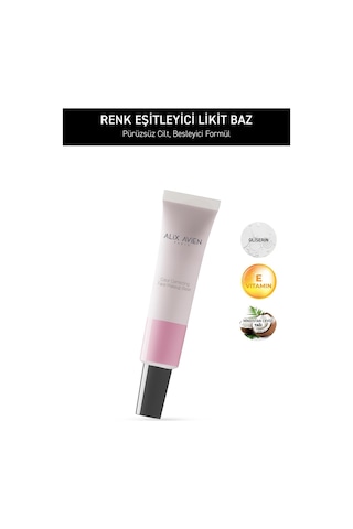 Alix Avien Renk Eşitleyici Yaşlanma Karşıtı Nemlendiren Spf15 Makyaj Bazı - Color Correcting Makeup Base L.rose
