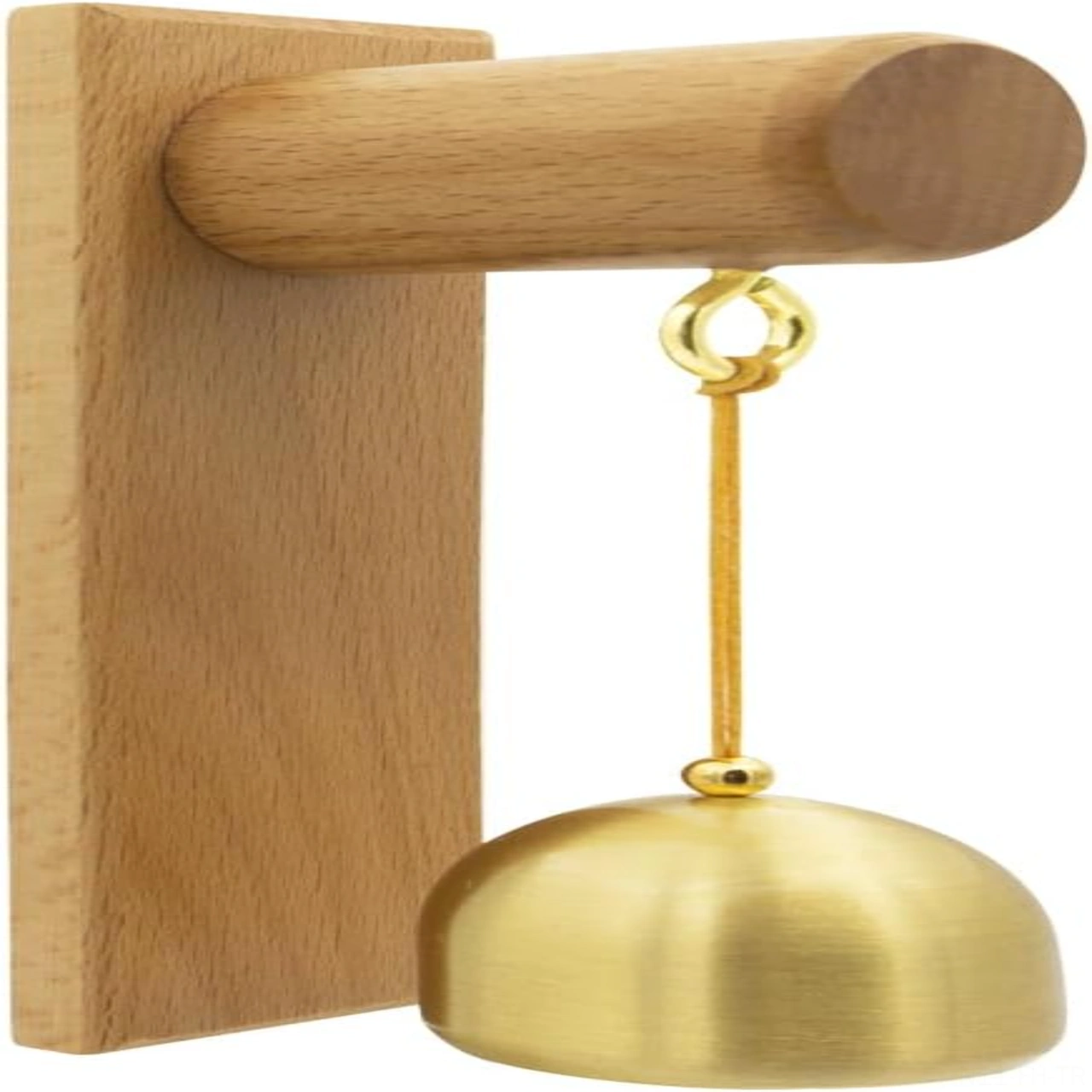 Folinda Ahşap Ahşap Zil, Mağaza Girişi Ve Ev Dekoru İçin Kaliteli Fıstık Ağacı Ve Pirinçten Yapılmış Zil Sistemi