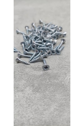 F Furnitura 3.5 X 16 Mm Ahşap Mobilya Vidaları Vida 242648116 Metal