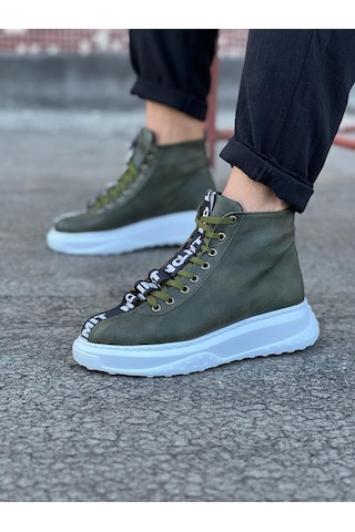 Wagoon Wg03 Haki Erkek Yarım Bilek Bot Haki