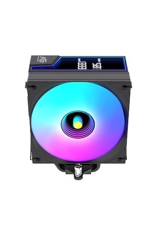 Ng Frost 600b 220w Tdp Argb Fanlı Derece Ve Devir Göstergeli Üst Seviye Kule Tipi Cpu Soğutucu Siyah