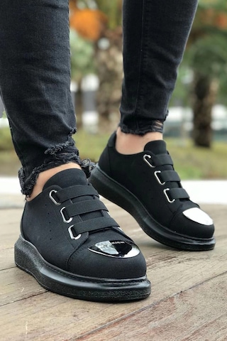 Chekich Ch251 - Sst Mirror Suede Erkek Ayakkabı Sıyah Çok Renkli