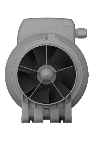 Venteurope Monsoon 125 2sp Plastik Karma Akışlı Kanal Tipi Fanlar 355 M³/h