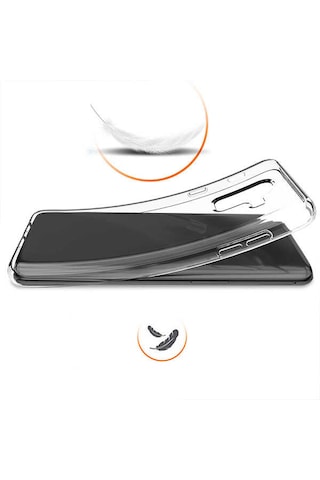 Galaxy Uyumlu J8 Zore Şeffaf Süper Silikon Kapak