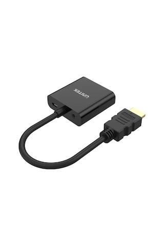 Unıtek Hdmı To Vga Dönüştürücü Ses Destekli 1080p&60hz Y-6333