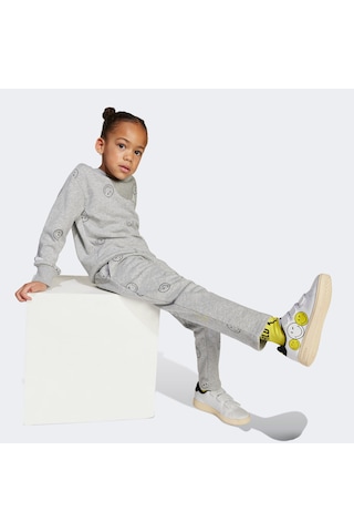 adidas X Smileyworld Çocuk Gri Eşofman Takımı Jn2158 Gri