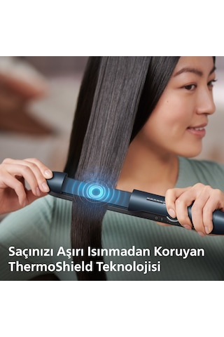 Philips Saç Düzleştirici BHS732/00, Bukle Özelliği, Argan Yağı Katkılı, UV Koruması