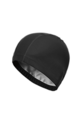 Yüzme Havuzu Yüzme Bone - Karışık Yetişkin Erkek-kadın - Yumuşak Siyah