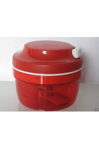 Tupperware Chef Turbo-chef Kırmızı D158 Soğan Doğrayıcı Speedy Boy Soğan Doğrayıcı 27357 F2 Diğer