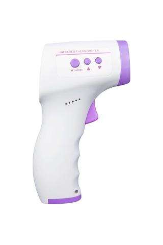 Kangvka Mor Dokunsuz Isı Ölçer - Vücut Ve Nesne Sıcaklığı Ölçümü, Hızlı Ölçüm, Lcd Ekranlı, Pil Dahil Değil